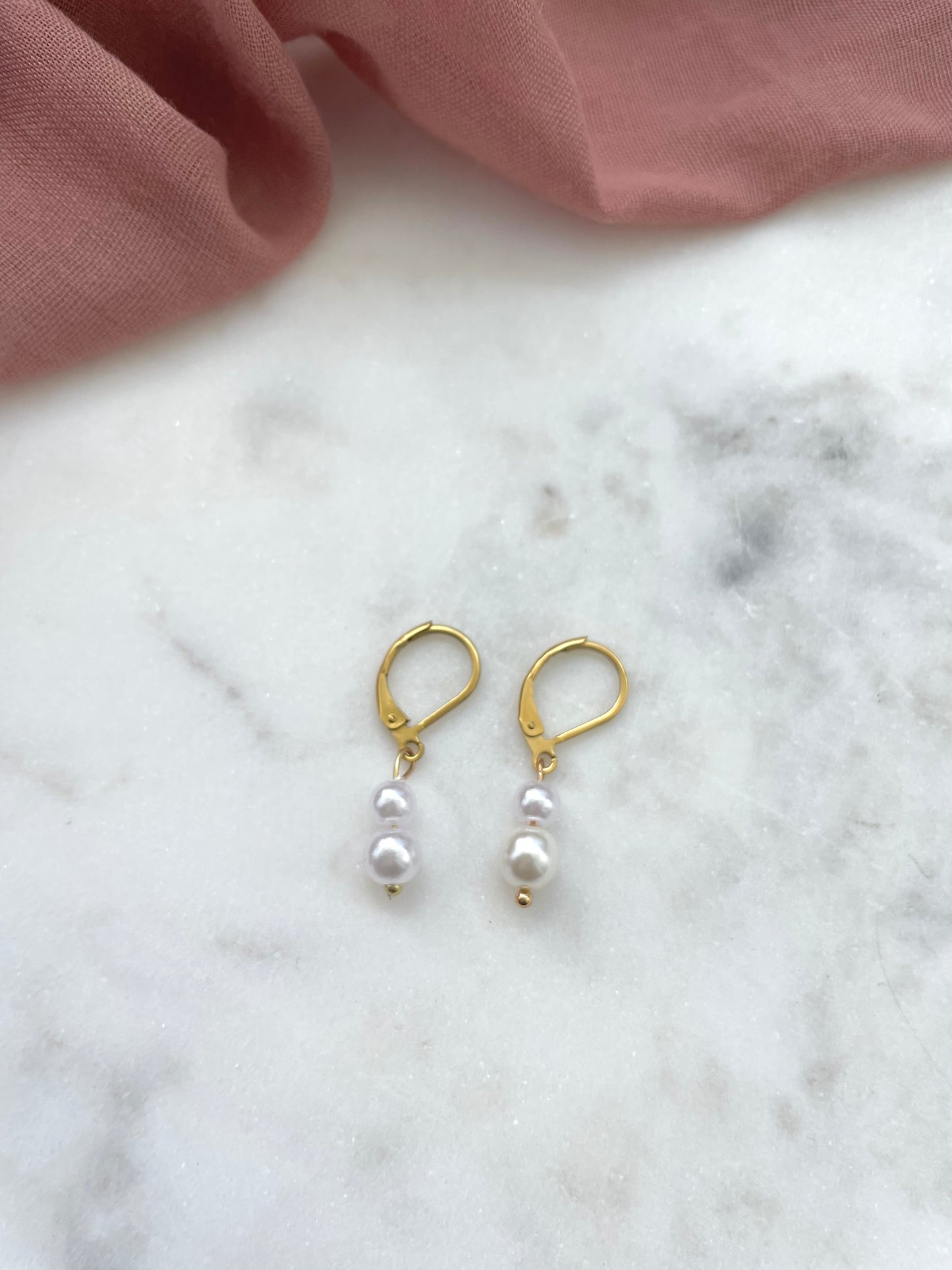 Dormeuse 2 perle - Collection Minimalea