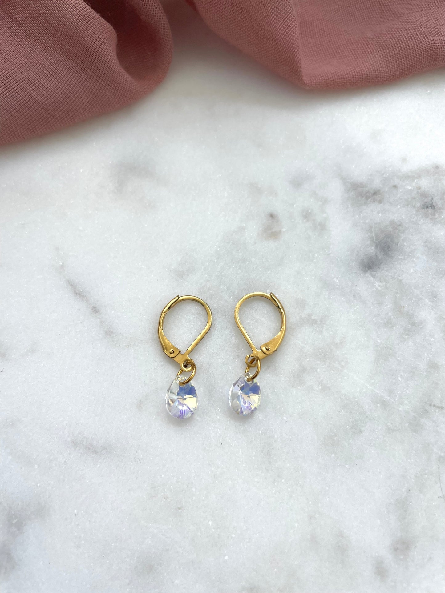 Dormeuse goutte cristal - Collection Minimalea