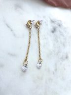 Clou cristal pendante cristal - Collection Minimalea