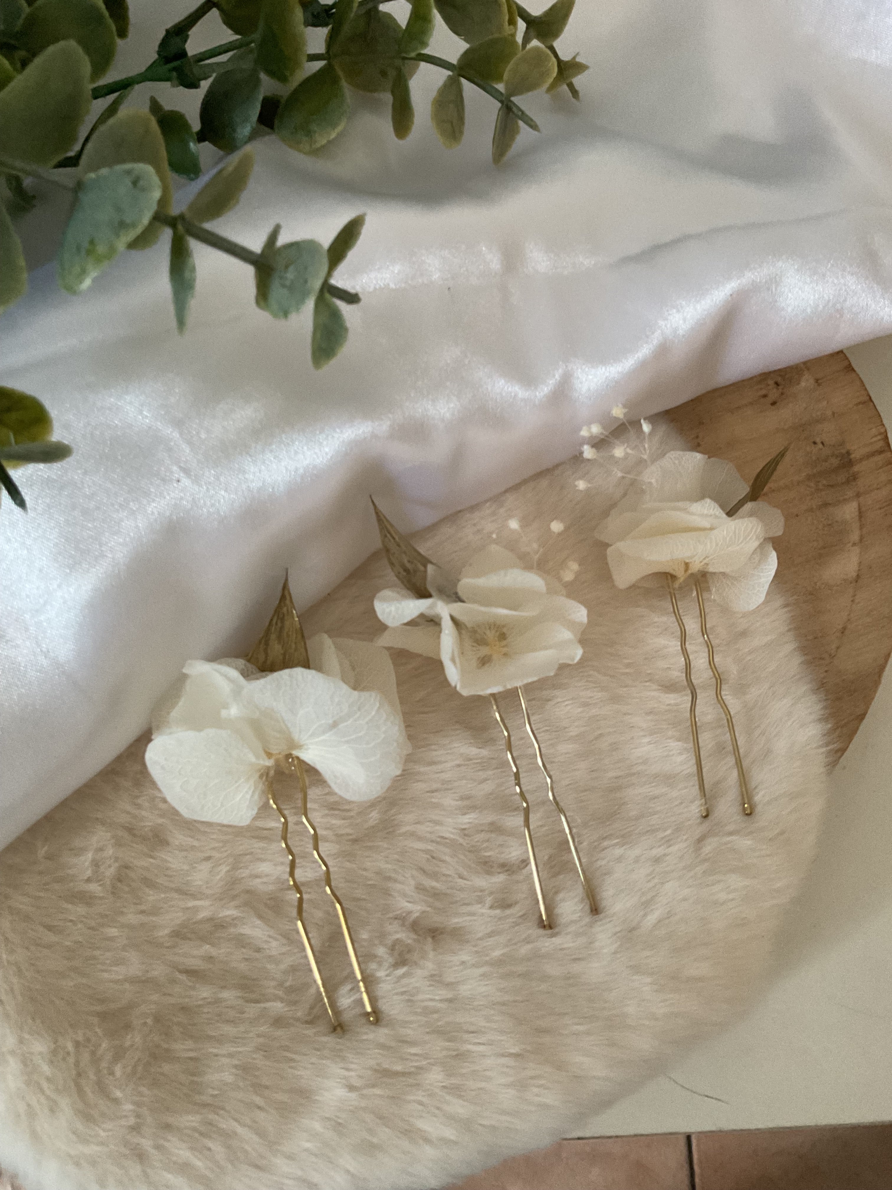 Pic à chignon -lot de 3